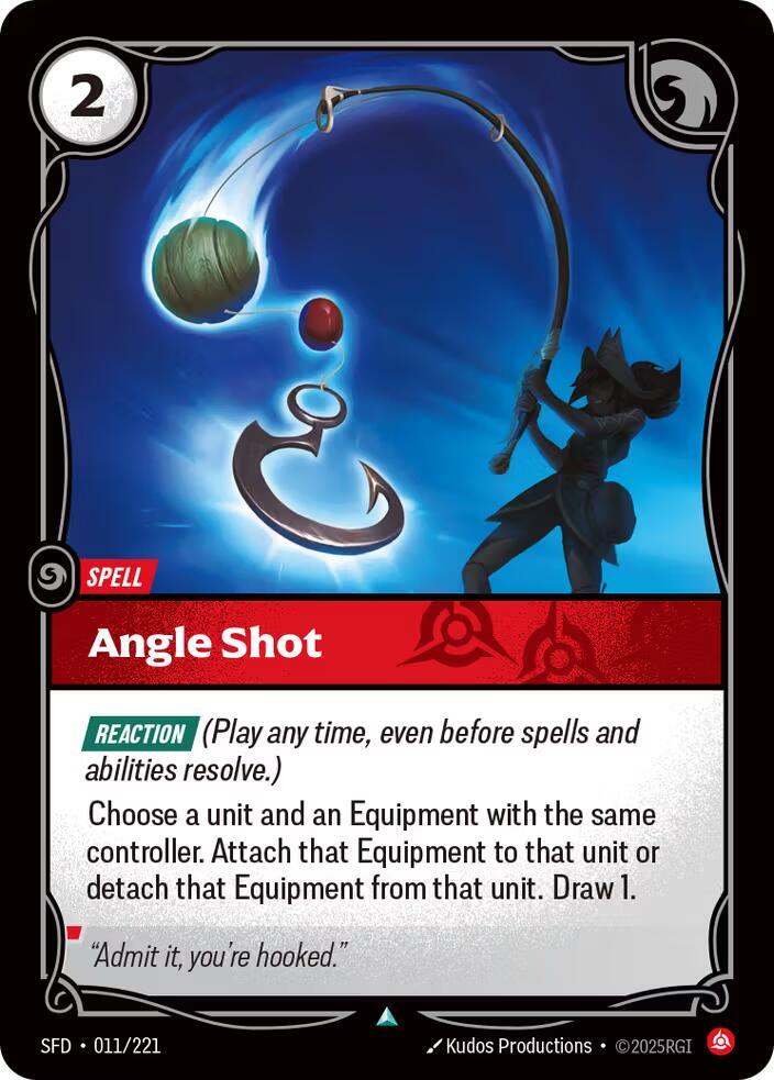 Angle Shot 11/221 (Spiritforged)  - Foil | Good Games Morley