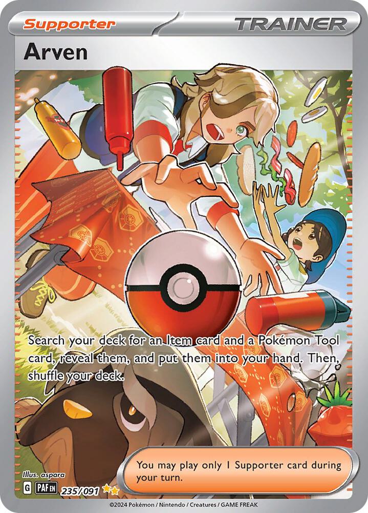 Arven 235/091 (SV: Paldean Fates)  - Holofoil | Good Games Morley