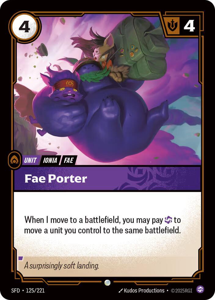 Fae Porter 125/221 (Spiritforged)  - Foil | Good Games Morley