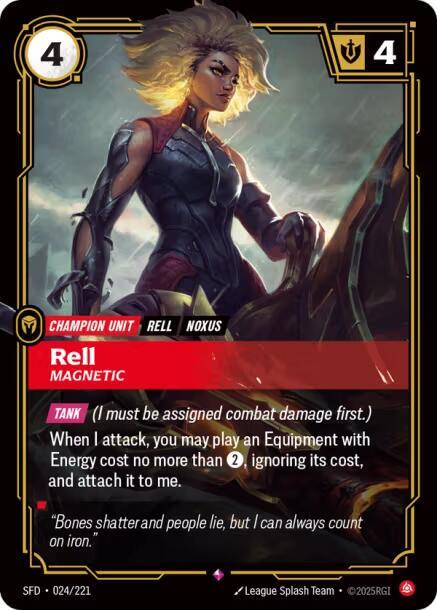 Rell - Magnetic 24/221 (Spiritforged)  - Foil | Good Games Morley