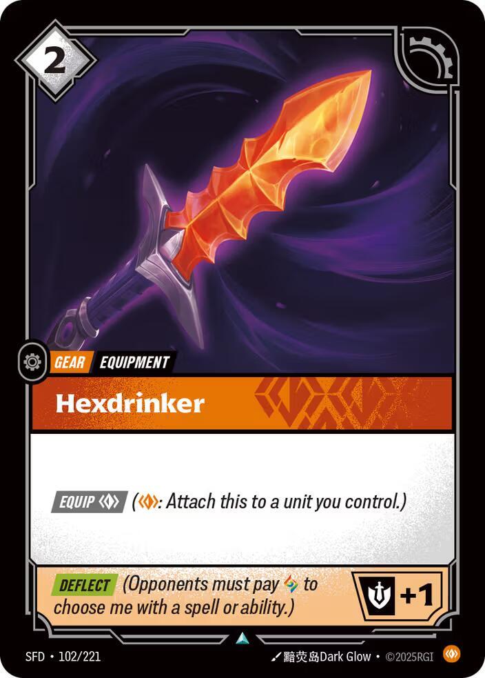 Hexdrinker 102/221 (Spiritforged)  | Good Games Morley