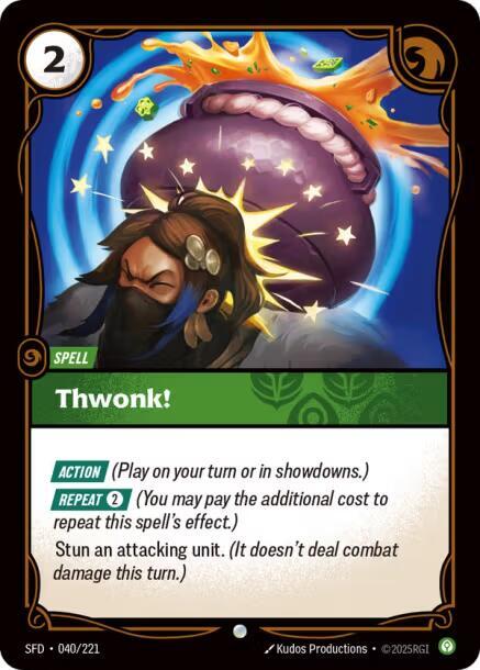 Thwonk! 40/221 (Spiritforged)  - Foil | Good Games Morley