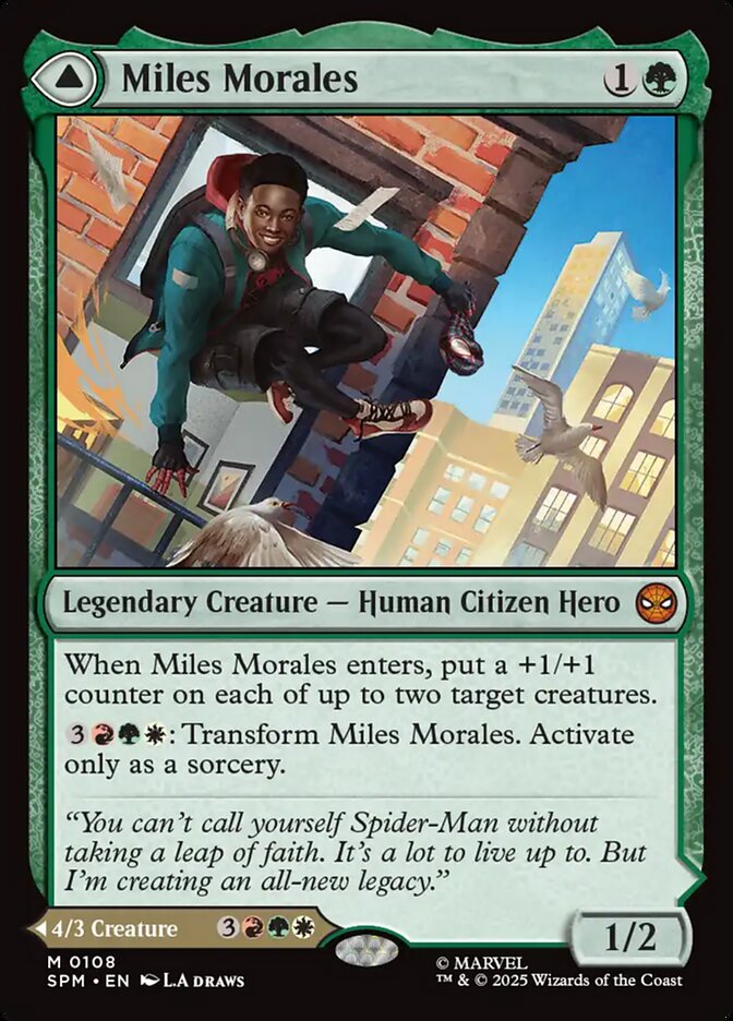 Miles Morales // Ultimate Spider-Man 108 (Marvel's Spider-Man)  - Foil | Good Games Morley