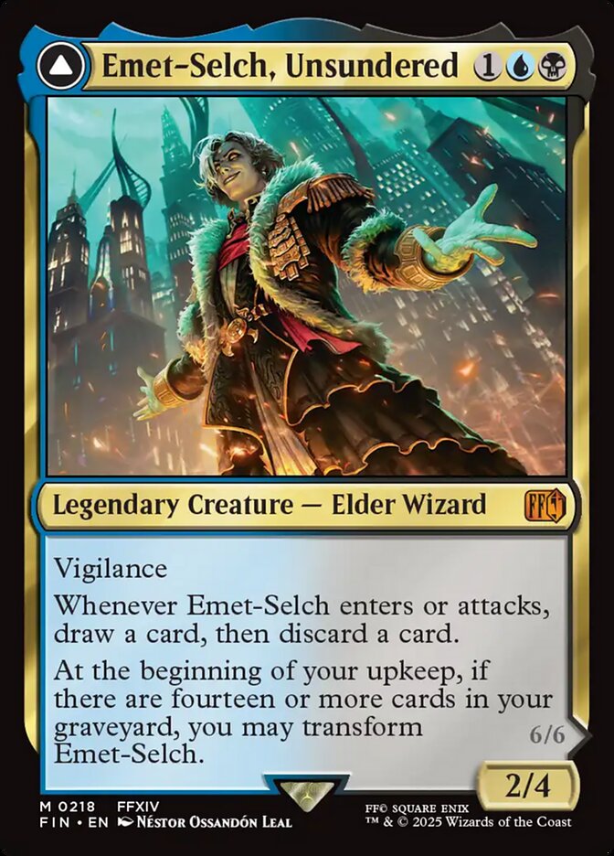Emet-Selch, Unsundered // Hades, Sorcerer of Eld 218 (FINAL FANTASY)  | Good Games Morley
