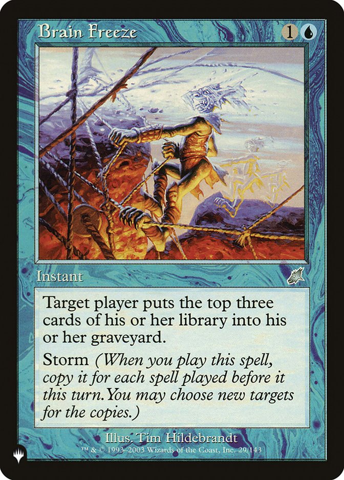 Brain Freeze SCG-29/5075 (The List Reprints)  | Good Games Morley