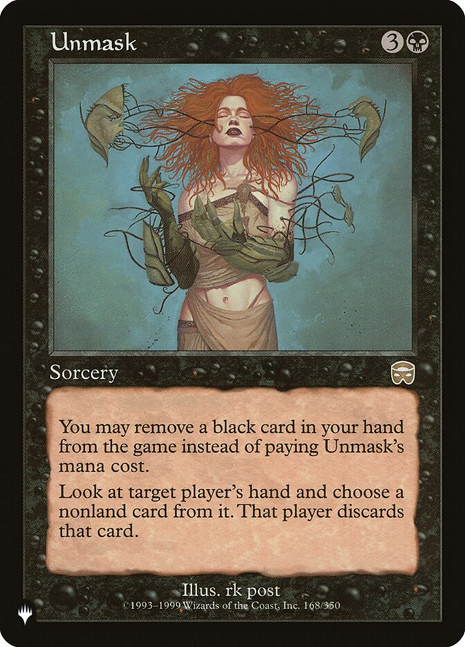 Unmask MMQ-168/5075 (The List Reprints)  | Good Games Morley