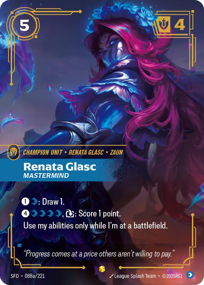 Renata Glasc - Mastermind 88a/221 (Spiritforged)  - Foil | Good Games Morley