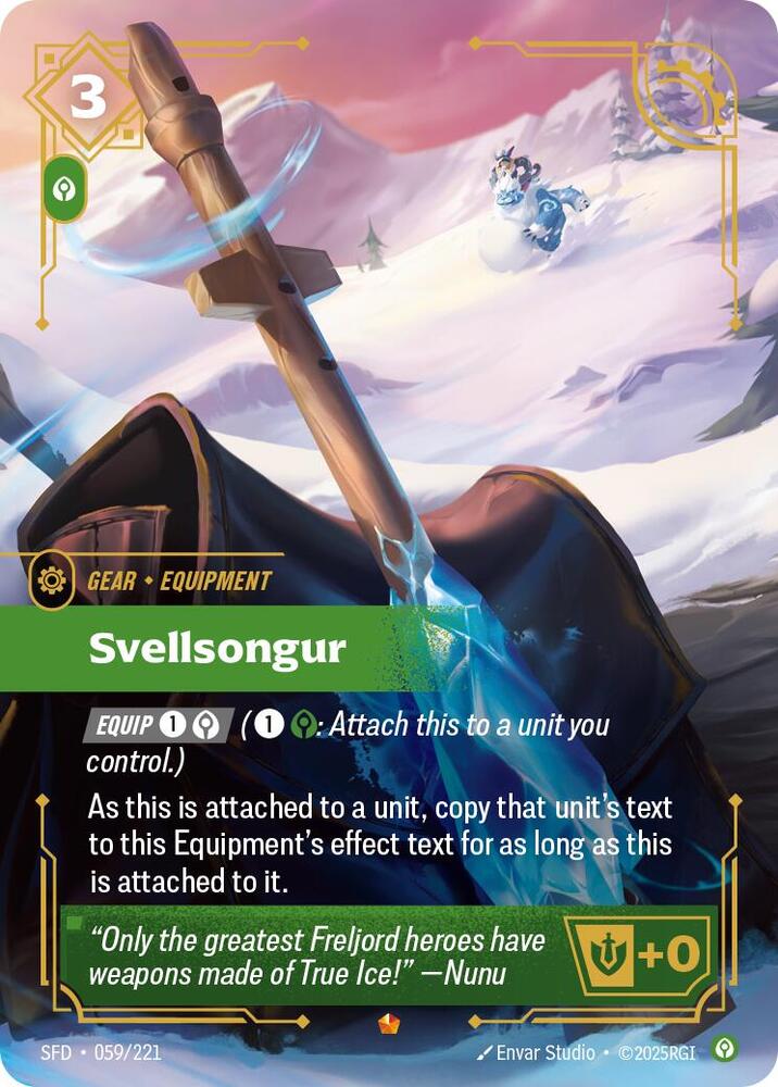 Svellsongur 59/221 (Spiritforged)  - Foil | Good Games Morley