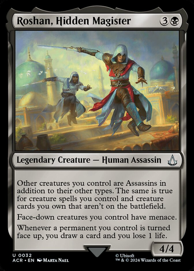 Roshan, Hidden Magister 32 (Universes Beyond: Assassin's Creed)  - Foil | Good Games Morley