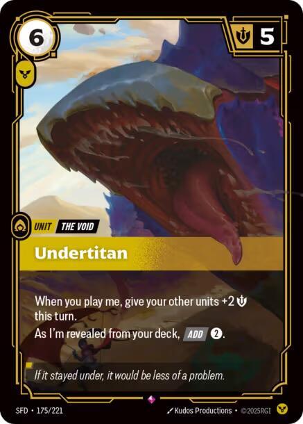 Undertitan 175/221 (Spiritforged)  - Foil | Good Games Morley