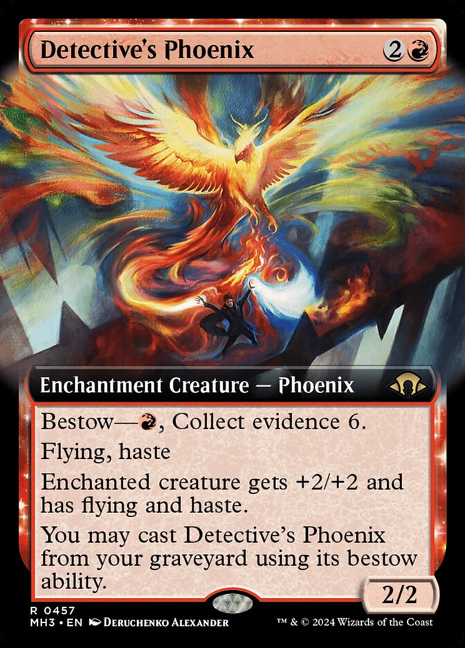 Detective's Phoenix 457 (Modern Horizons 3)  - Extended Art | Good Games Morley