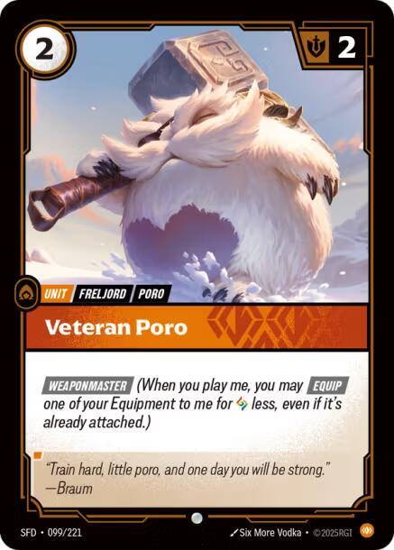 Veteran Poro 99/221 (Spiritforged)  | Good Games Morley