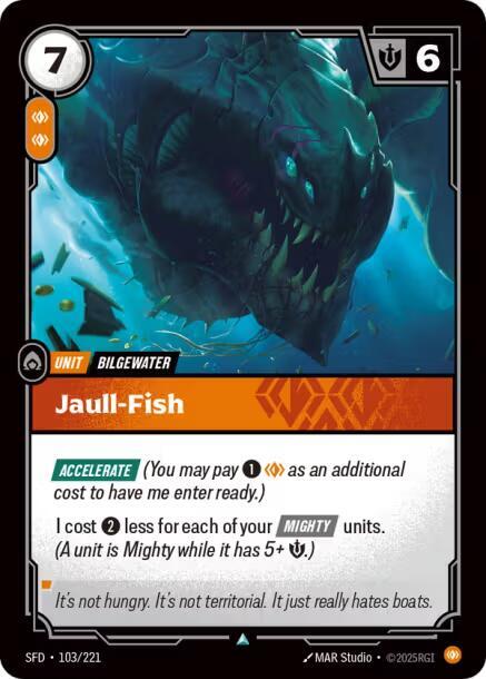 Jaull-Fish 103/221 (Spiritforged)  | Good Games Morley