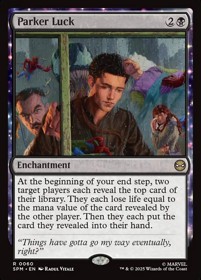 Parker Luck 60 (Marvel's Spider-Man)  - Foil | Good Games Morley