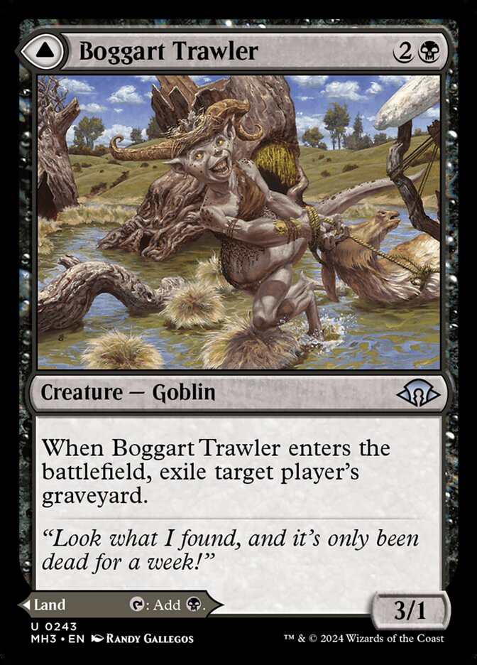 Boggart Trawler // Boggart Bog 243 (Modern Horizons 3)  - Foil | Good Games Morley