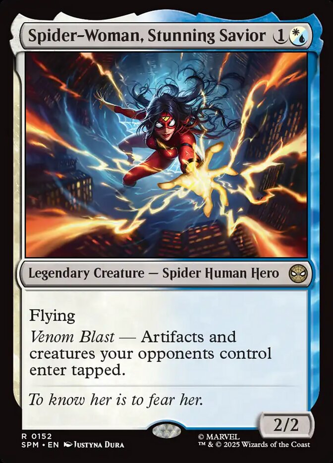 Spider Woman Stunning Savior 152 (Marvel's Spider-Man)  - Foil | Good Games Morley