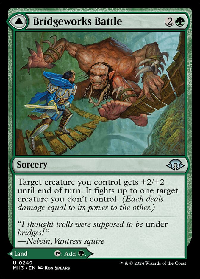 Bridgeworks Battle // Tanglespan Bridgeworks 249 (Modern Horizons 3)  | Good Games Morley