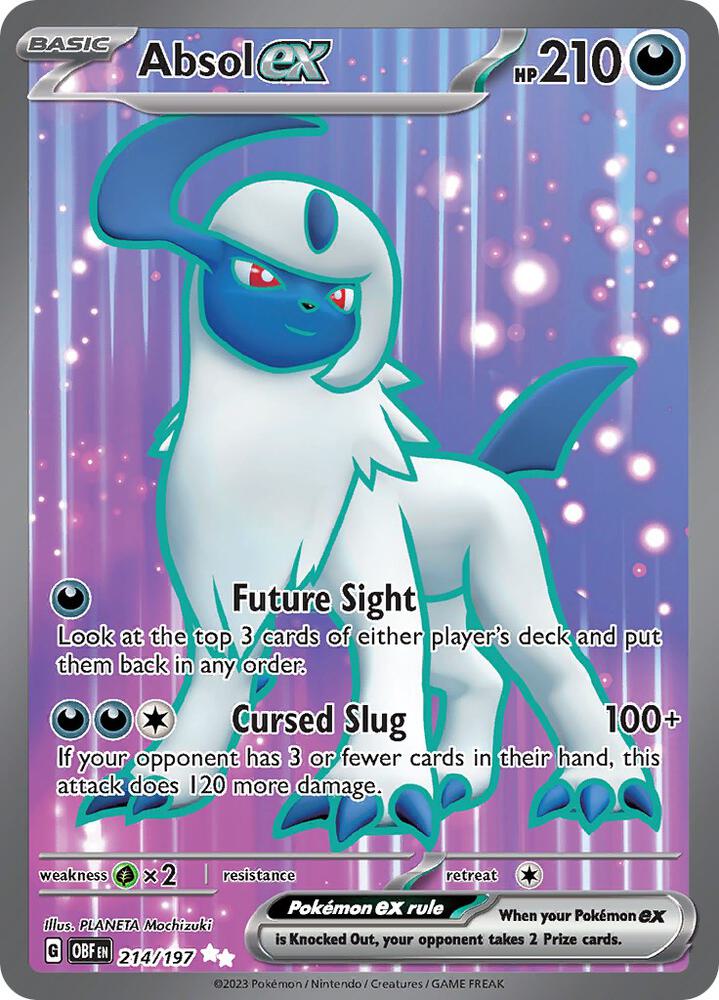 Absol ex 214/197 (SV03: Obsidian Flames)  - Holofoil | Good Games Morley