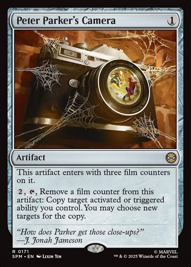 Peter Parker's Camera 171 (Marvel's Spider-Man)  - Foil | Good Games Morley