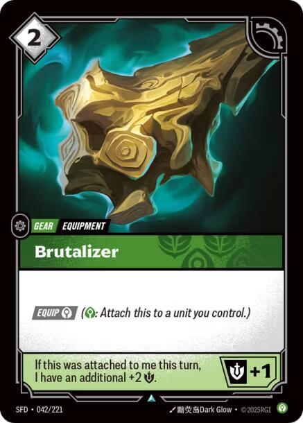 Brutalizer 42/221 (Spiritforged)  | Good Games Morley