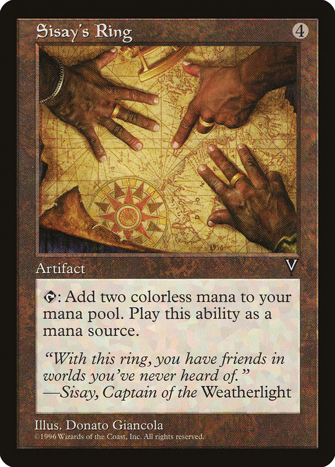 Sisay's Ring 154/167 (Visions)  | Good Games Morley