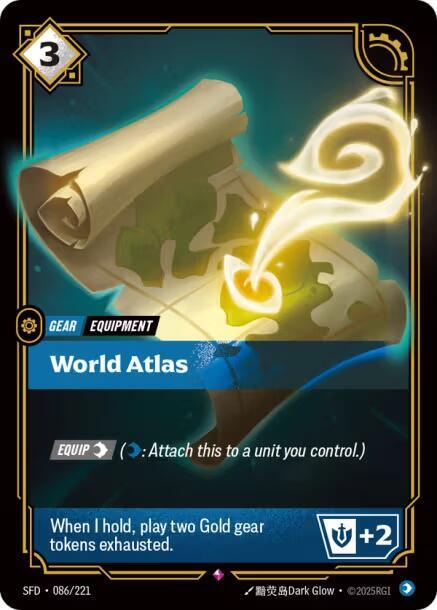 World Atlas 86/221 (Spiritforged)  - Foil | Good Games Morley