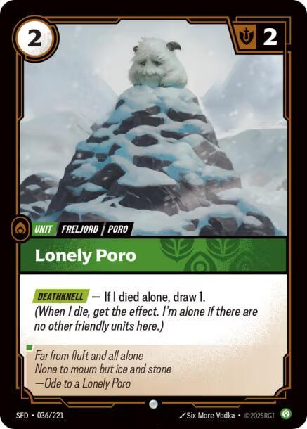 Lonely Poro 36/221 (Spiritforged)  | Good Games Morley