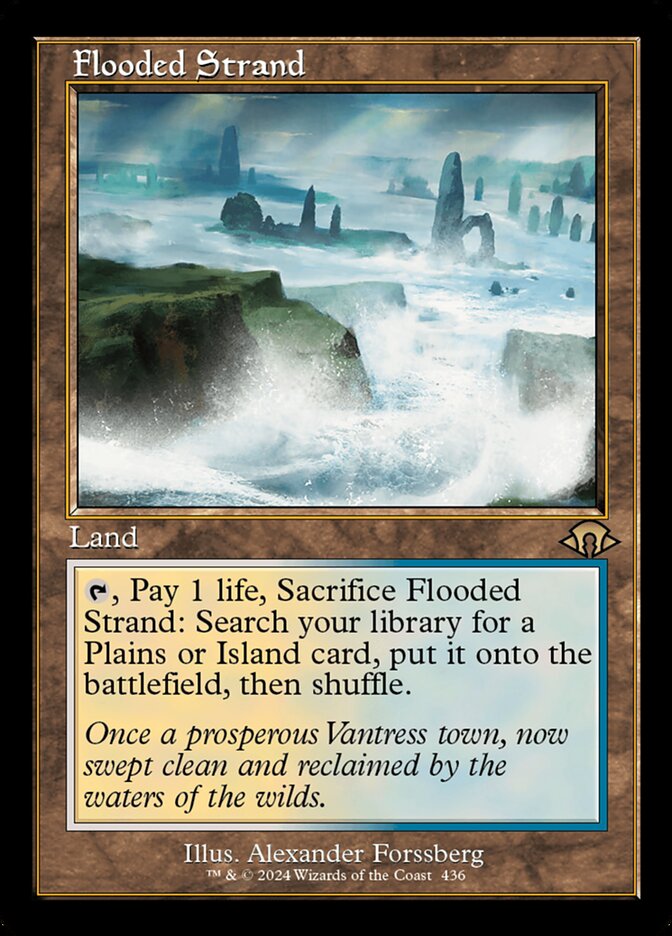 Flooded Strand 436 (Modern Horizons 3)  - Retro | Good Games Morley