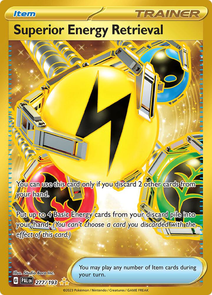Superior Energy Retrieval 277/193 (SV02: Paldea Evolved)  - Holofoil | Good Games Morley