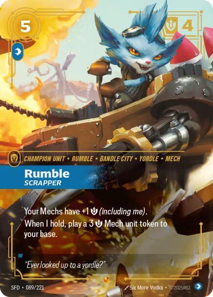 Rumble - Scrapper 089/221 (Spiritforged)  - Foil | Good Games Morley