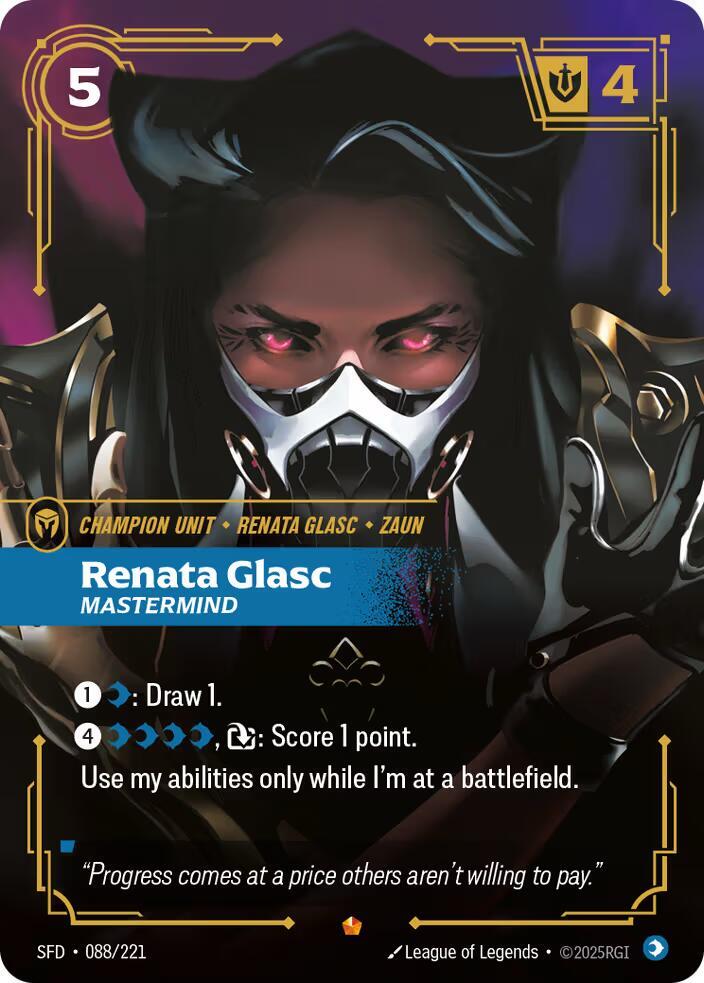 Renata Glasc - Mastermind 088/221 (Spiritforged)  - Foil | Good Games Morley
