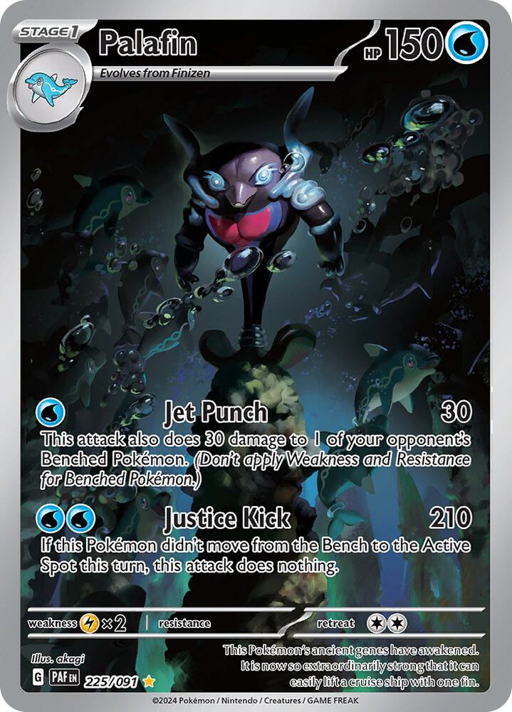 Palafin 225/091 (SV: Paldean Fates)  - Holofoil | Good Games Morley