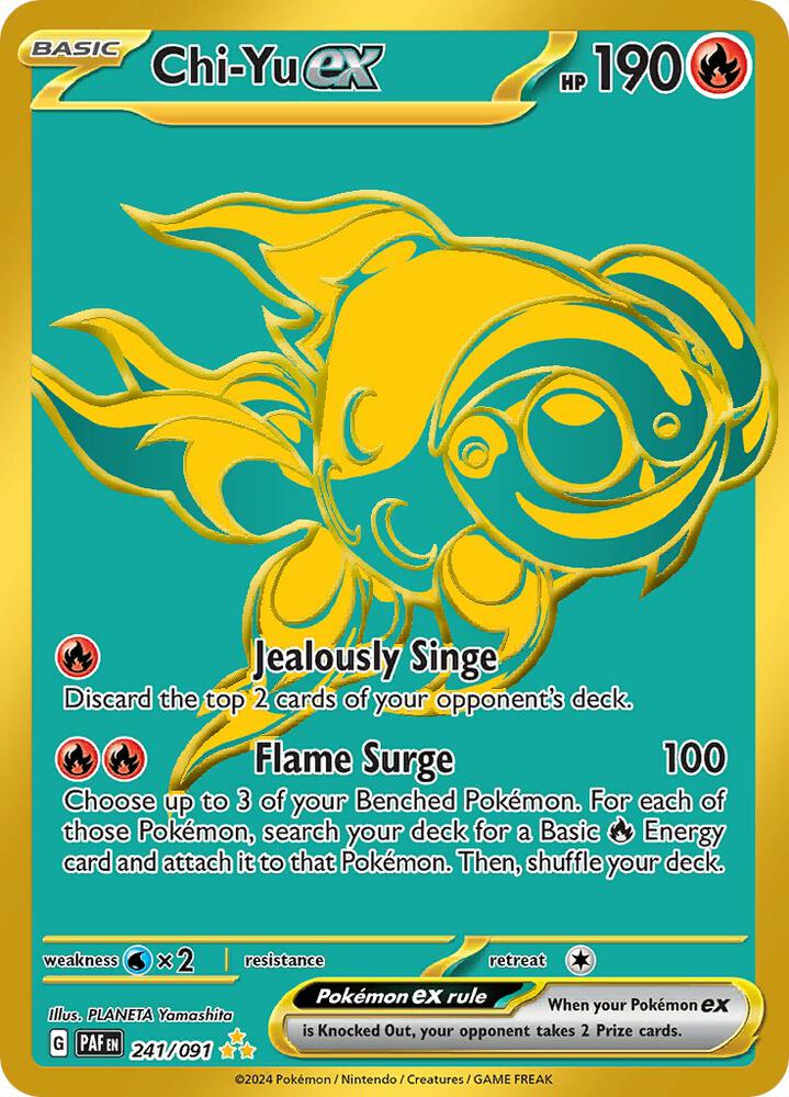 Chi-Yu ex 241/091 (SV: Paldean Fates)  - Holofoil | Good Games Morley