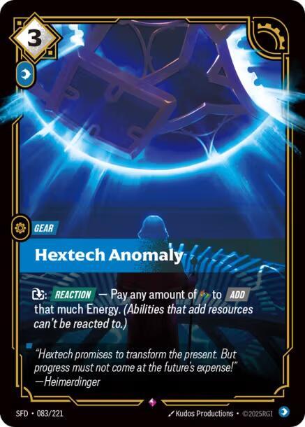 Hextech Anomaly 83/221 (Spiritforged)  - Foil | Good Games Morley