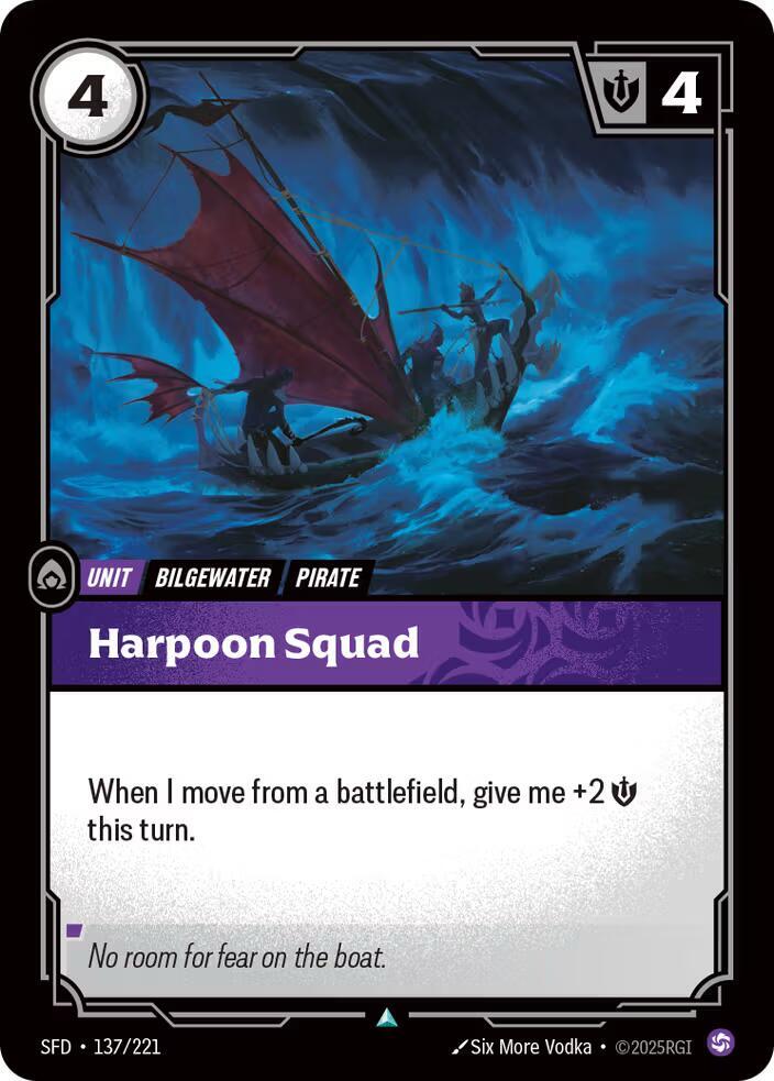 Harpoon Squad 137/221 (Spiritforged)  - Foil | Good Games Morley