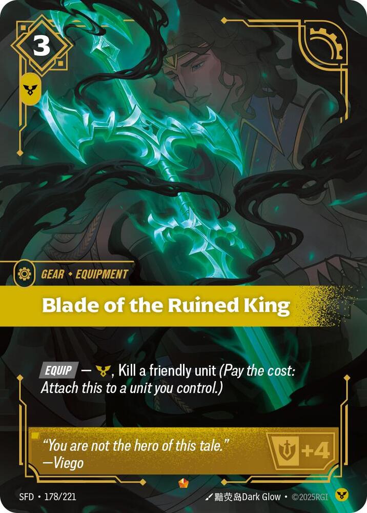 Blade of the Ruined King 178/221 (Spiritforged)  - Foil | Good Games Morley
