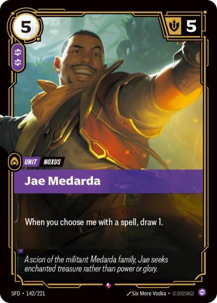 Jae Medarda 142/221 (Spiritforged)  - Foil | Good Games Morley