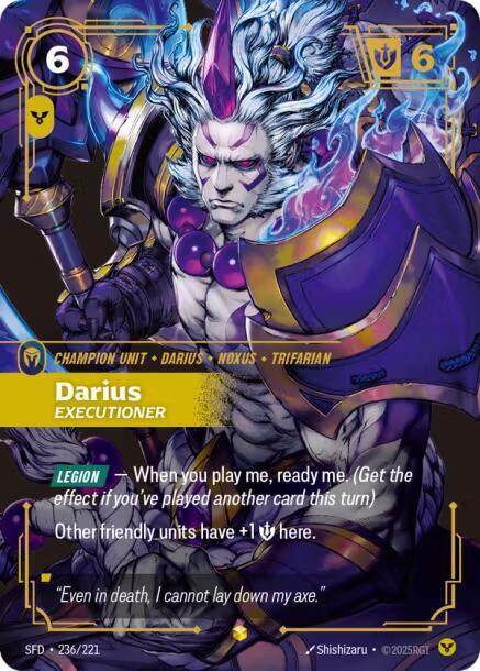 Darius - Executioner 236/221 (Spiritforged)  - Foil | Good Games Morley