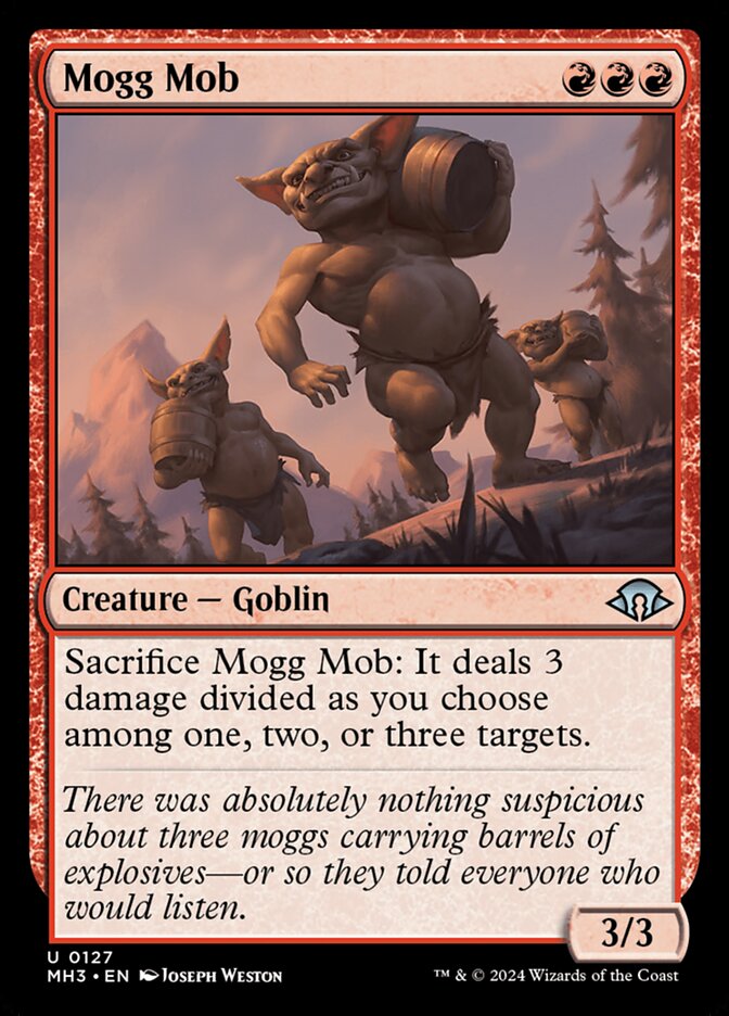 Mogg Mob 127/319 (Modern Horizons 3)  - Foil | Good Games Morley