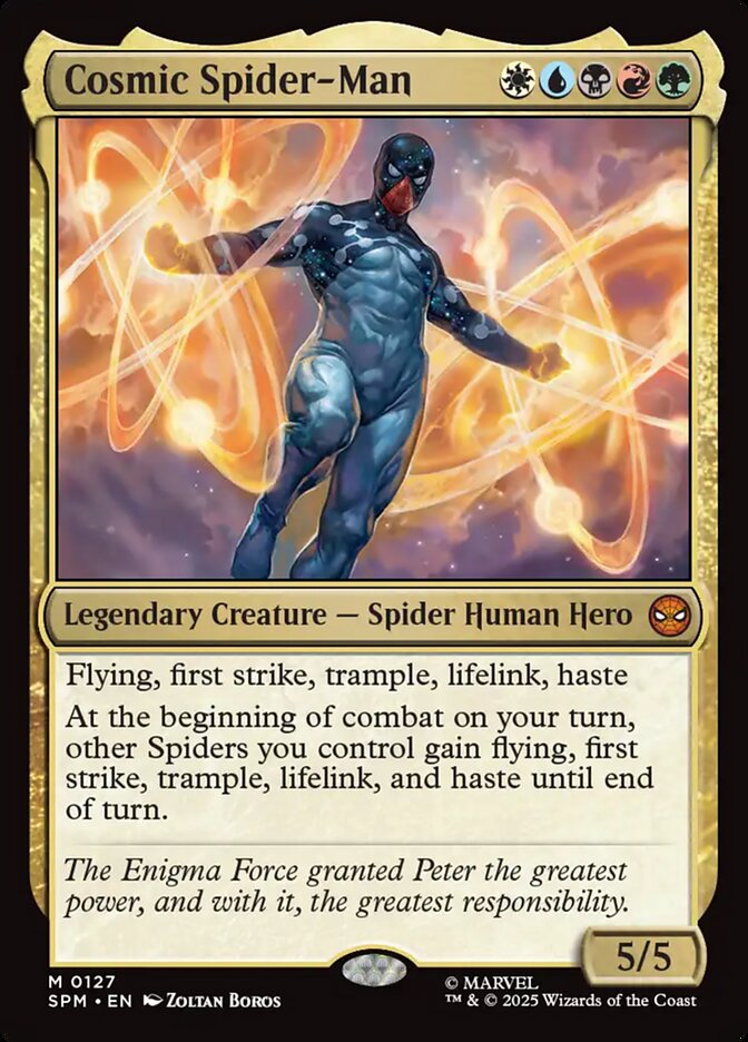 Cosmic Spider-Man 127 (Marvel's Spider-Man)  - Foil | Good Games Morley