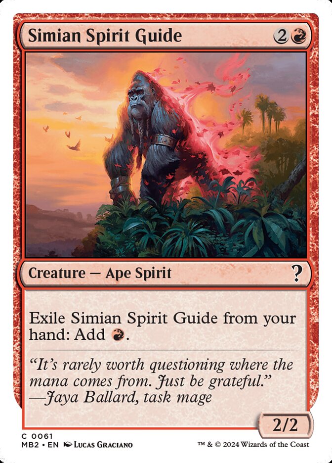 Simian Spirit Guide 61/390 (Mystery Booster 2)  | Good Games Morley