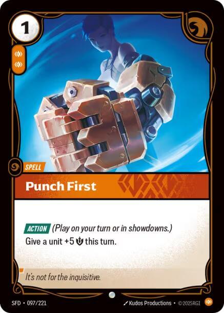 Punch First 97/221 (Spiritforged)  | Good Games Morley