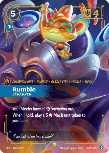 Rumble - Scrapper 089a/221 (Spiritforged)  - Foil | Good Games Morley