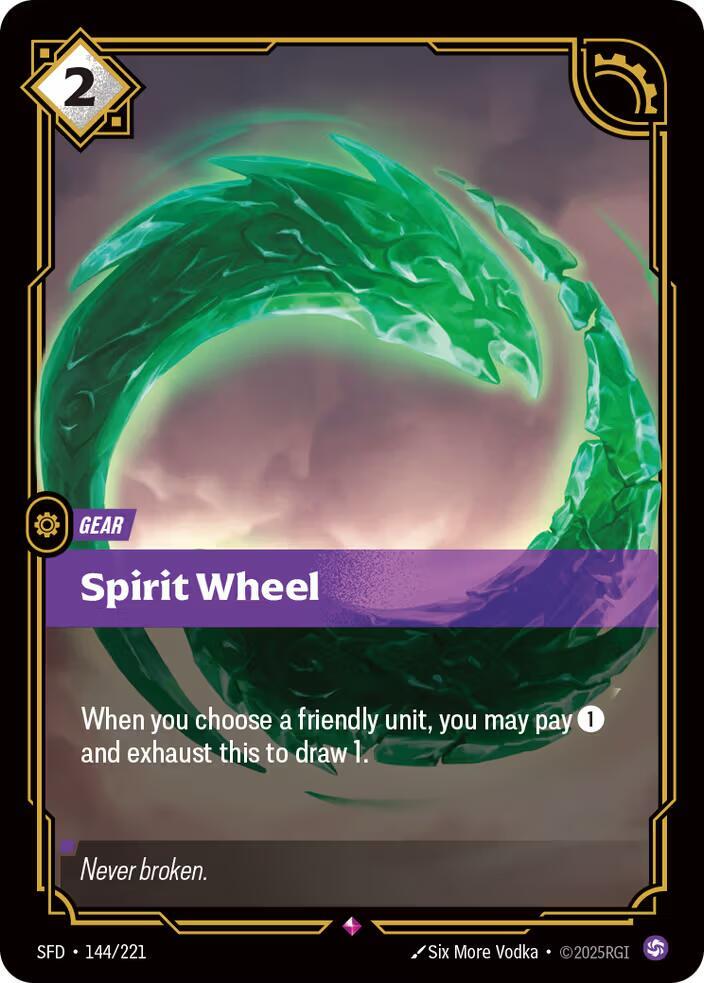 Spirit Wheel 144/221 (Spiritforged)  - Foil | Good Games Morley