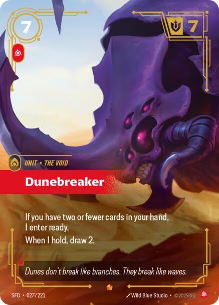 Dunebreaker 27/221 (Spiritforged)  - Foil | Good Games Morley