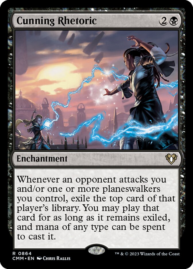 Cunning Rhetoric 864/451 (Commander Masters)  | Good Games Morley