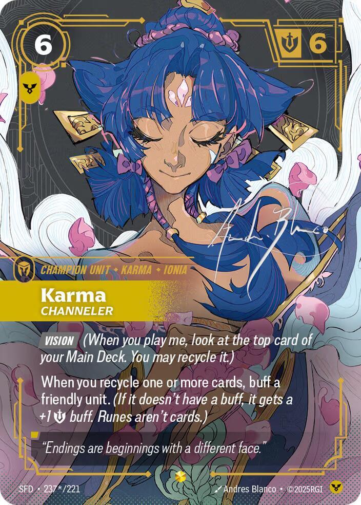 Karma - Channeler 237*/221 (Spiritforged)  - Foil | Good Games Morley