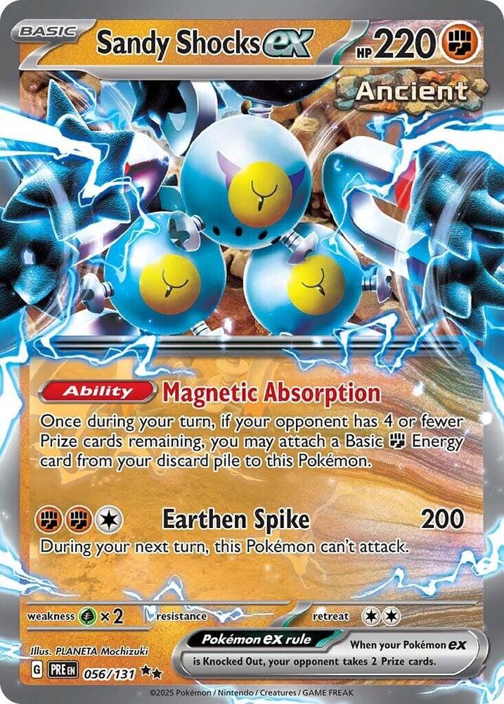 Sandy Shocks ex  056/131 (SV: Prismatic Evolutions)  - Holofoil | Good Games Morley