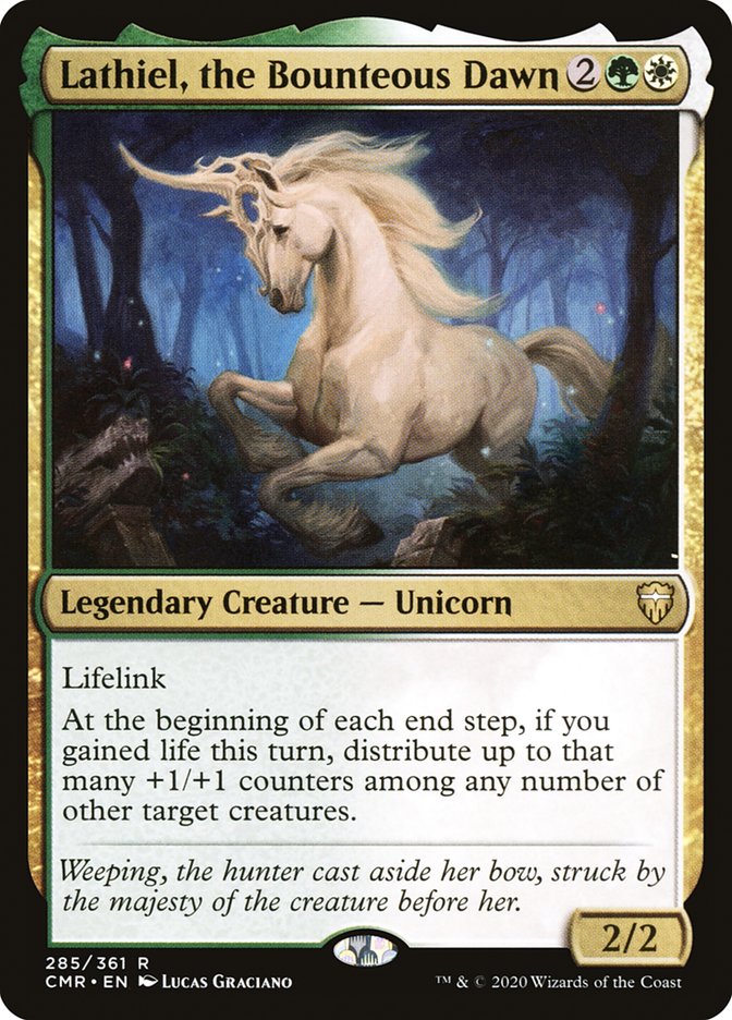 Lathiel, the Bounteous Dawn 285 (Commander Legends)  | Good Games Morley