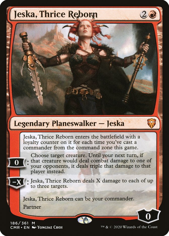 Jeska, Thrice Reborn 186 (Commander Legends)  | Good Games Morley